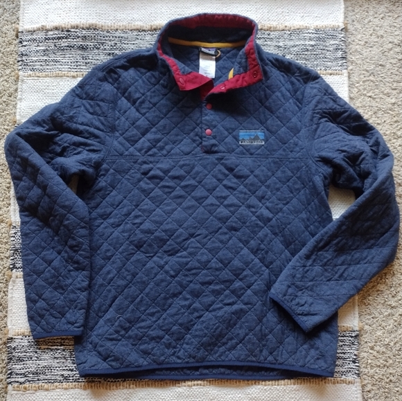 Patagonia Other - Men Patagonia 100% Cotton Quilted Sweater